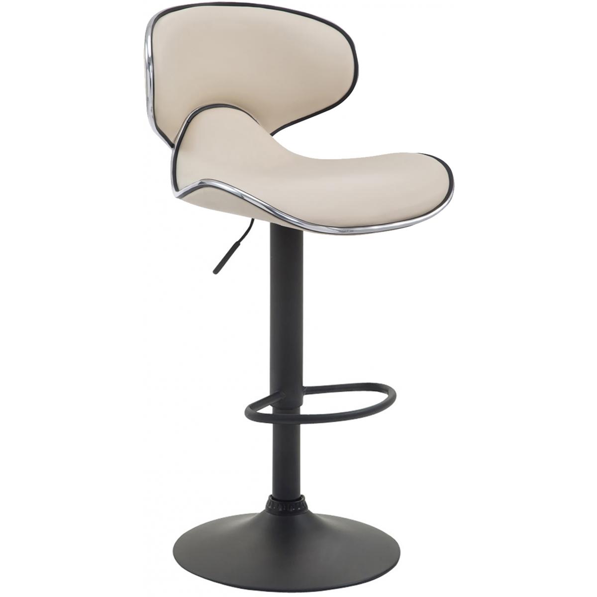 Barhocker HLO-CP29 V2 schwarz ~ creme