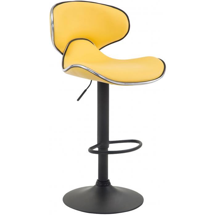 Barhocker HLO-CP29 V2 schwarz ~ gelb