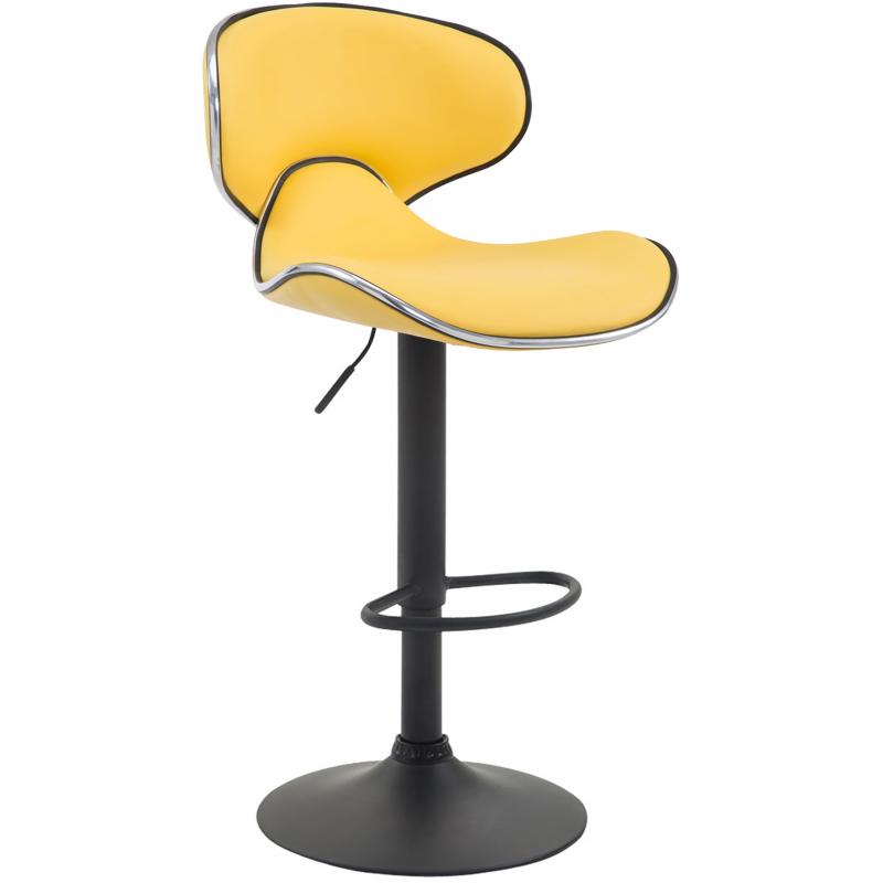 Barhocker HLO-CP29 V2 schwarz ~ gelb