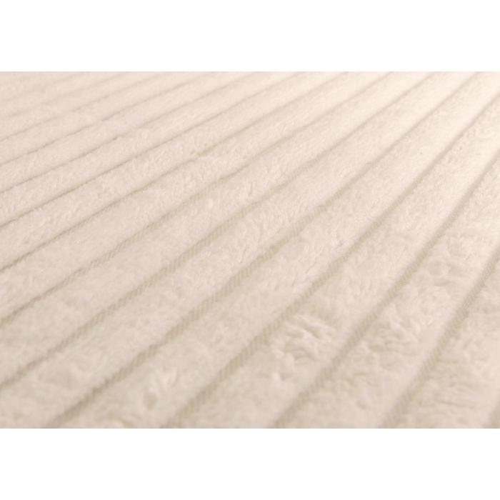 Schlafsessel HWC-L90, Klappsessel Gstebett Relaxsessel, Liegeflche 200x100cm Stoff/Textil Cord ~ creme-wei