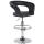 Barhocker HLO-CP230 Kunstleder ~ schwarz