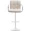 Barhocker HLO-CP35 V2 Stoff wei ~ beige