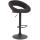 Barhocker HLO-CP286 Stoff schwarz ~ dunkelgrau