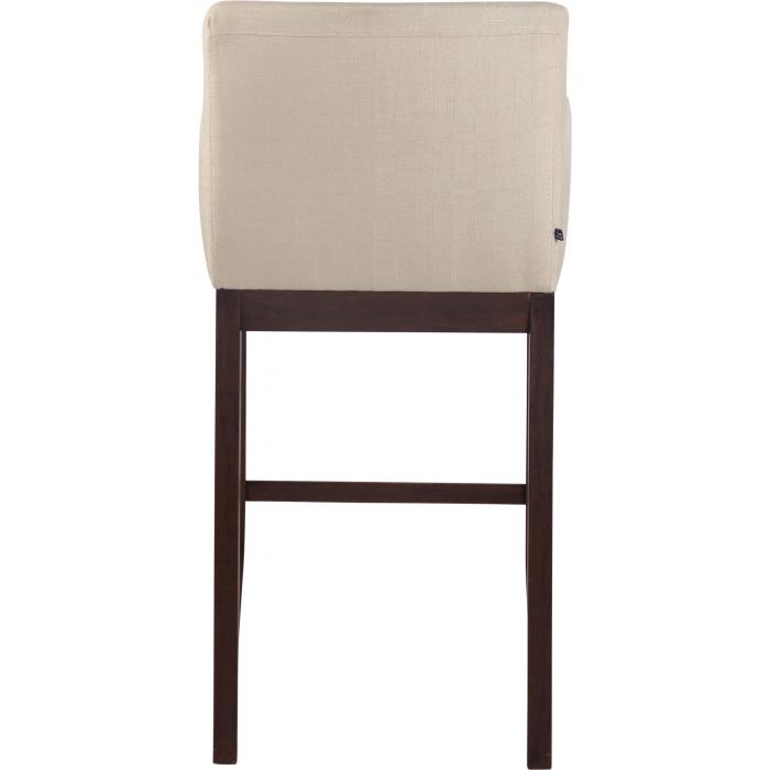 2er Set Barhocker HLO-CP28 Stoff antik ~ creme