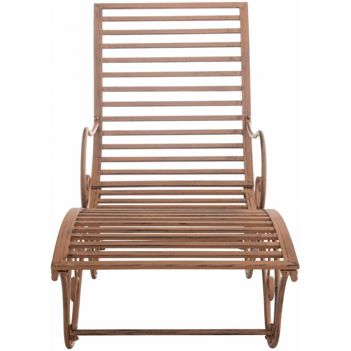 Gartenliege HLO-CP4 ~ antik braun
