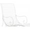 Gartenliege HLO-CP4 ~ wei