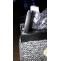 B-Ware (Halterungen gebrochen SK4) | Sitzbank HWC-N68 mit Schuhablage, Bank Schuhregal Chenille Metall 130cm~ dunkelgrau