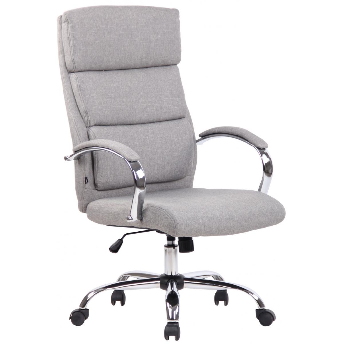 Brostuhl HLO-CP27 Stoff ~ grau