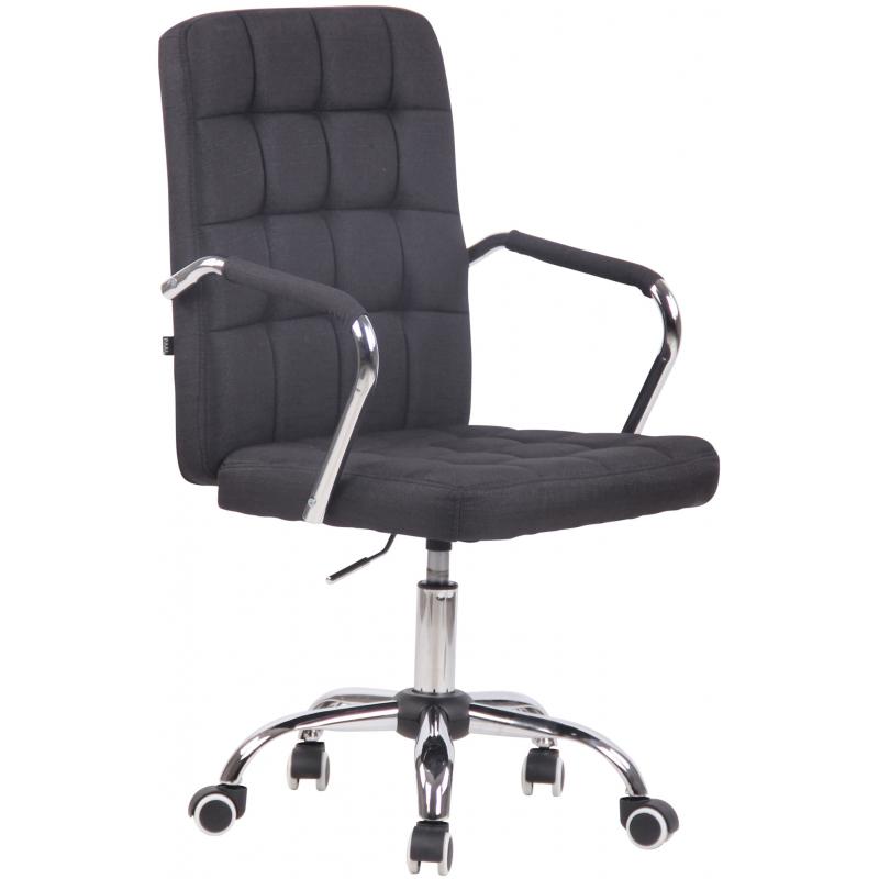 Brostuhl HLO-CP79 Stoff ~ schwarz