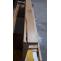 B-Ware (Teil 2 gerissen SK3) | Badezimmerschrank HWC-B18, Regal Kommode, 4 Tren Bambus 100x50x30cm
