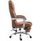 Brostuhl HLO-CP67 mit Massagefunktion V2 Kunstleder ~ hellbraun