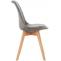 Stuhl HLO-CP58 Samt ~ grau