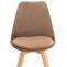 Stuhl HLO-CP58 Samt ~ braun
