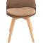 Stuhl HLO-CP58 Samt ~ braun