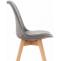Stuhl HLO-CP58 Samt ~ grau