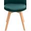 Stuhl HLO-CP58 Samt ~ grn