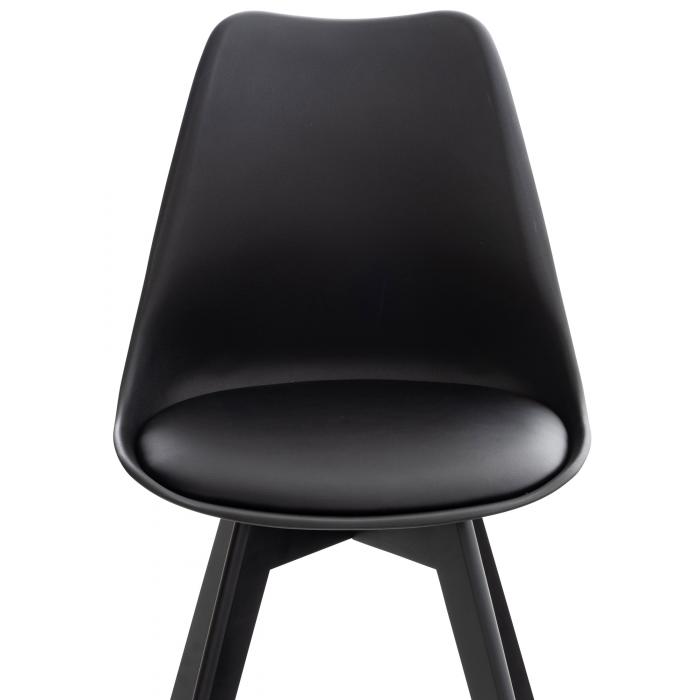 Stuhl HLO-CP58 ~ schwarz/schwarz