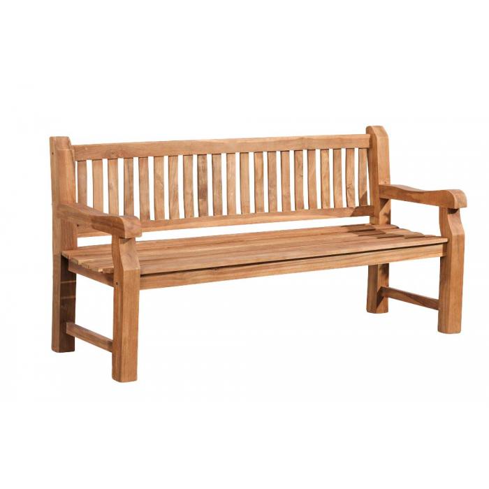 Teakbank HLO-CP6 V2 240 cm ~ teak