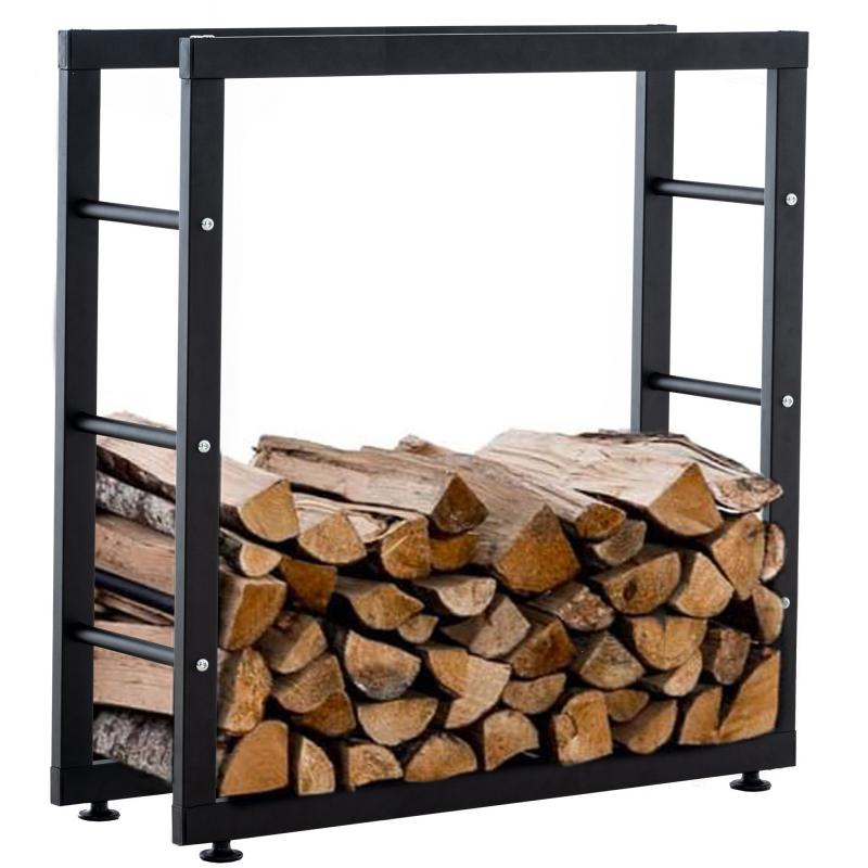 Kaminholzstnder HLO-CP26 V2 25x80x80 ~ schwarz