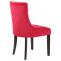 4er Set Esszimmersthle HLO-CP29 Samt antik ~ rot