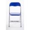 2er Set Klappstuhl HLO-CP52 ~ blau/silber