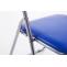 2er Set Klappstuhl HLO-CP52 ~ blau/silber