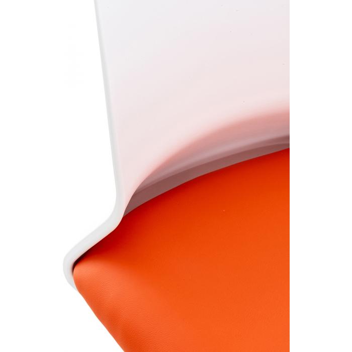 Brostuhl HLO-CP18 Kunstleder ~ orange