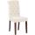 Esszimmerstuhl HLO-CP70 Stoff ~ creme