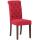 Esszimmerstuhl HLO-CP70 Stoff ~ rot