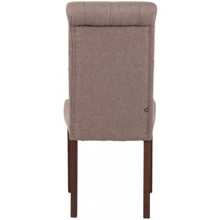 Esszimmerstuhl HLO-CP70 Stoff ~ taupe