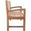 Teakbank HLO-CP4 150 cm ~ teak