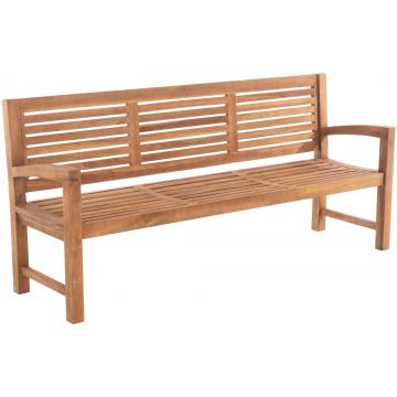 Teakbank HLO-CP4 200 cm ~ teak