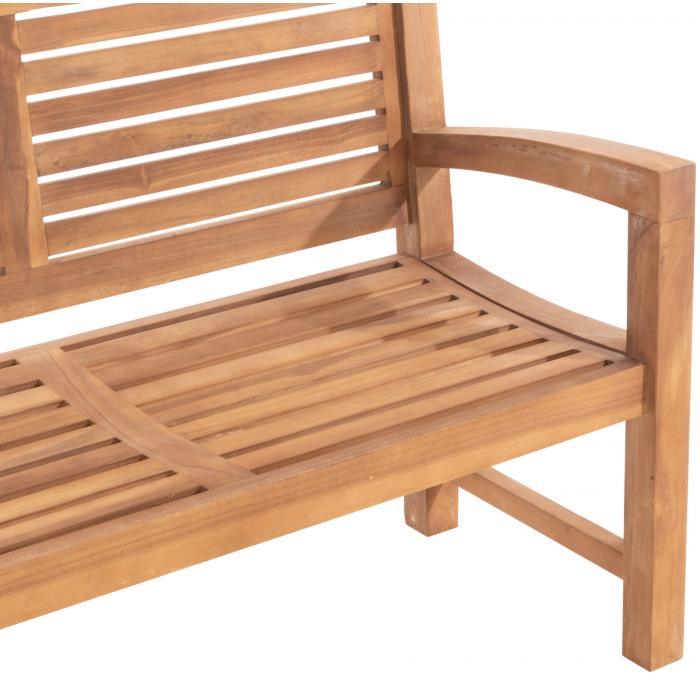 Teakbank HLO-CP4 240 cm ~ teak