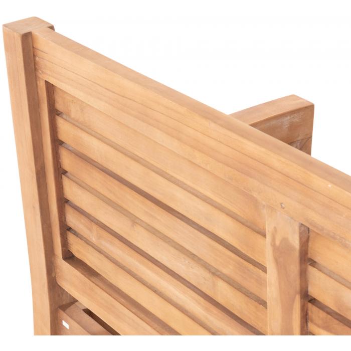 Teakbank HLO-CP4 240 cm ~ teak