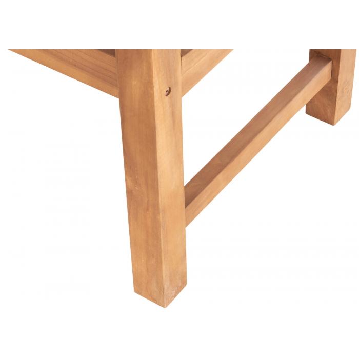 Teakbank HLO-CP4 120 cm ~ teak