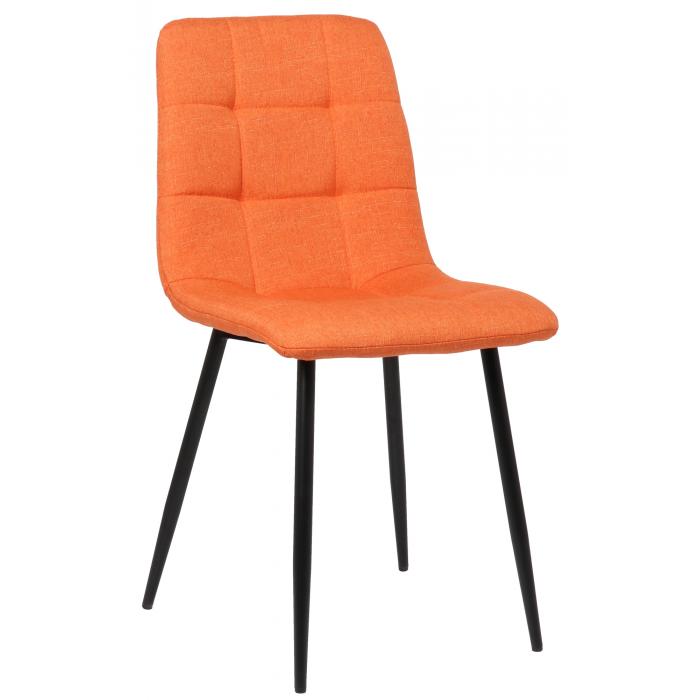 Esszimmerstuhl HLO-CP26 Stoff ~ orange