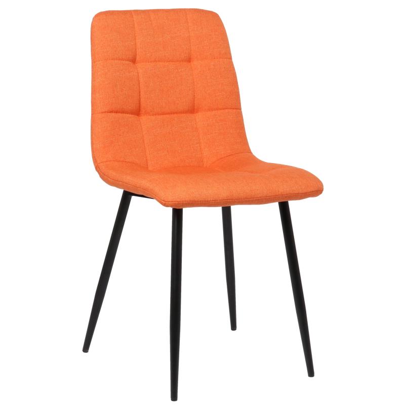 Esszimmerstuhl HLO-CP26 Stoff ~ orange