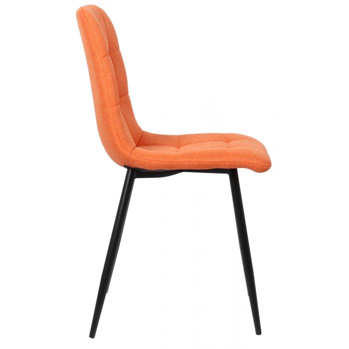 Esszimmerstuhl HLO-CP26 Stoff ~ orange