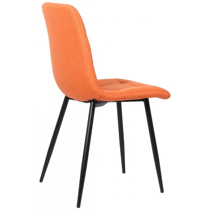 Esszimmerstuhl HLO-CP26 Stoff ~ orange