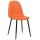 Esszimmerstuhl HLO-CP72 Stoff ~ orange