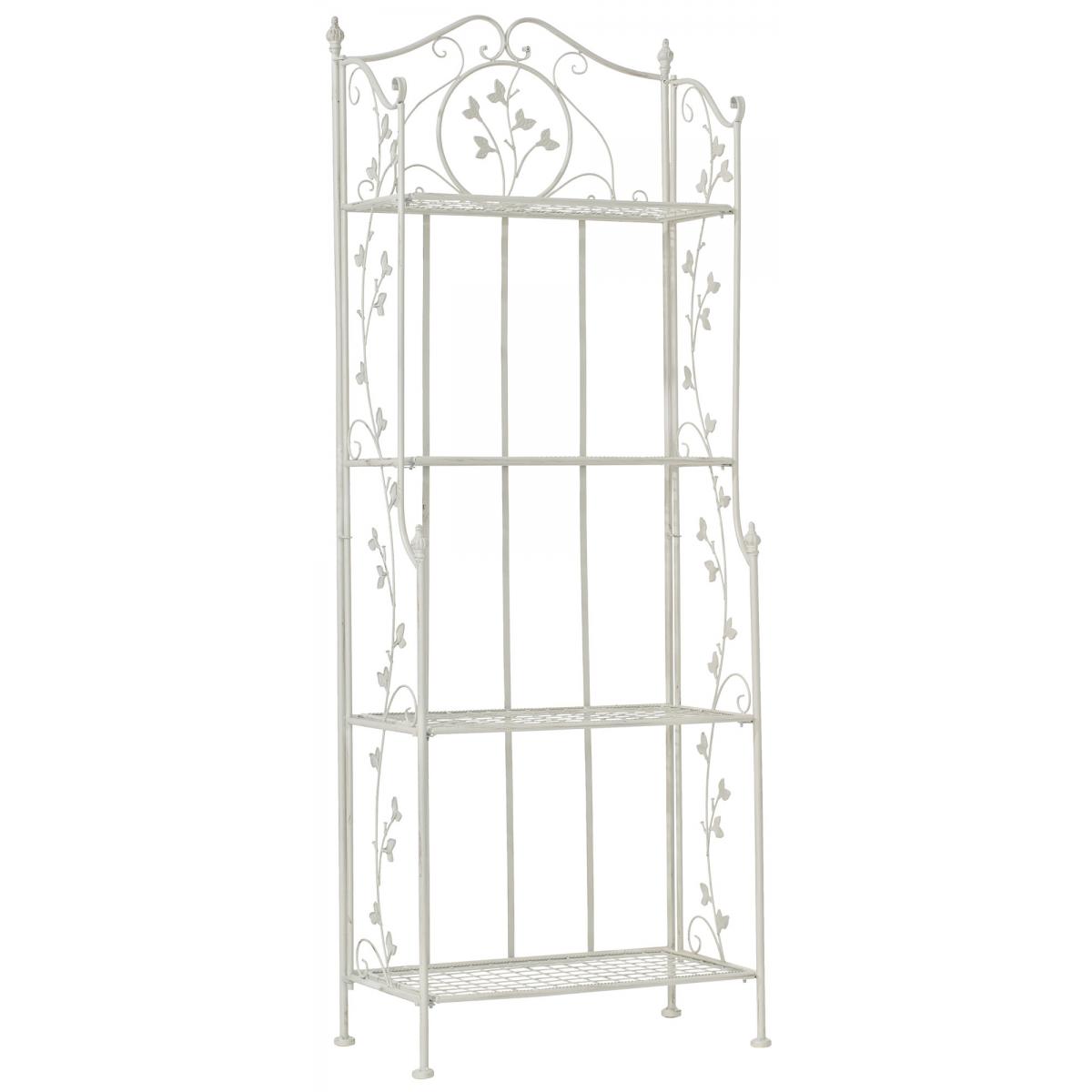 Standregal Arona 158x60x33cm antik-weiss