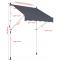 Klemmmarkise HLO-CP1 200x120 cm ~ anthrazit