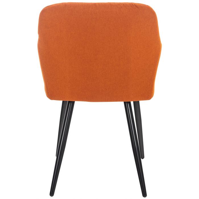 Esszimmerstuhl HLO-CP76 Stoff ~ orange