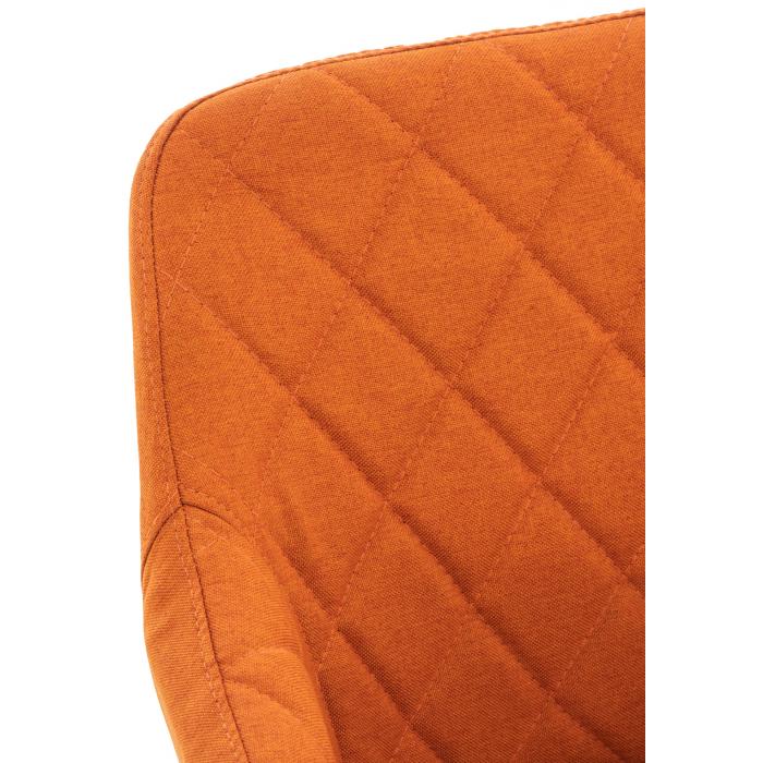 Esszimmerstuhl HLO-CP76 Stoff ~ orange