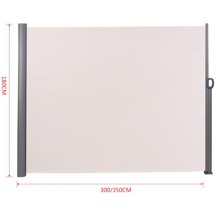 Sichtschutz HLO-CP1 180x300 cm ~ creme