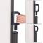 Sichtschutz HLO-CP1 180x350 cm ~ creme