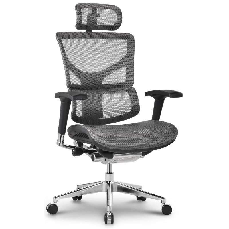 Brostuhl HLO-CP78 Ergonomic ~ grau