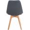 Stuhl HLO-CP58 Stoff ~ dunkelgrau