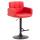 Barhocker HLO-CP69 schwarz ~ rot