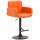 Barhocker HLO-CP69 schwarz ~ orange